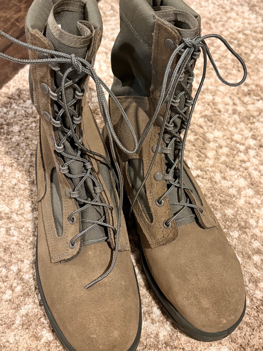 Men's Tactical Lace-Up Boots - Brown